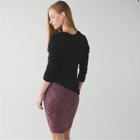 LULULEMON | &Go Where-To Skirt Heathered Bordeaux Drama Women’s Size 8 - Picture 13 of 13